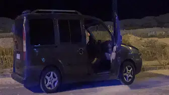 Park halindeki hafif ticari araçta ölü bulundu