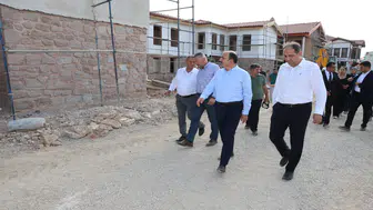 Başkan Altay, Mevlevi Dergâhı inşaatını inceledi