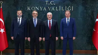 Konya esnafının gündemi Valilikte masaya yatırıldı