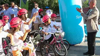 Meram'da pedallar ödül için dönecek!