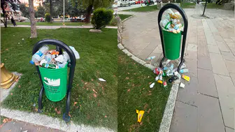 Konya’da Gülmece Parkı’nda tepki çeken görüntü!