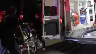 Motosikletten düşen sürücü yaralandı
