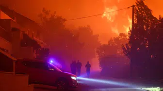 Hırvatistan'da yangın çıkaran 4 kişi gözaltına alındı