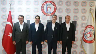 Hadim’de kritik zirve: Başkan Çetiner, Erdem ve Köşek’i ağırladı