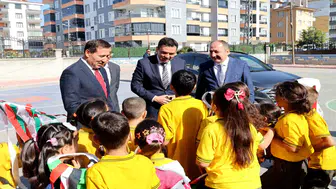 Başkan Kılca öğrencilerin heyecanına ortak oldu