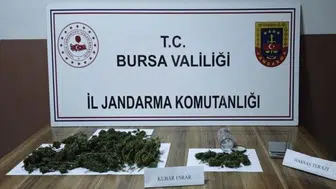 1 kilo uyuşturucu ele geçirildi