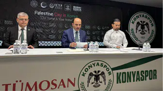Konya’da Filistin zirvesi! Maçtan önce önemli açıklamalar