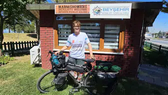 İngiliz Niamh McCutcheon Avrupa turunda Beyşehir’e uğradı