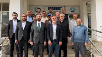 Derbent’te gündem yoğun: Çalışmalar ve teşkilat faaliyetleri görüşüldü