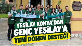 Yeşilay Konya’dan Genç Yeşilay’a güçlü destek