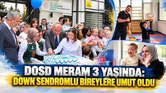 DOSD Meram 3 yaşında: Down sendromlu bireylere umut oldu