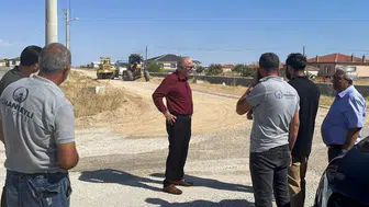 Konyalı Başkan sahaya indi çalışmaları inceledi!
