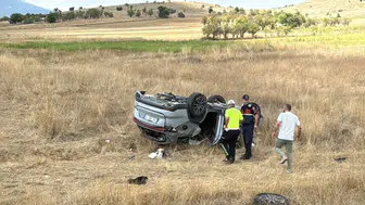 Konya'da trafik kazasında 3 kişi yaralandı