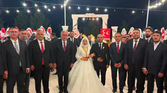 MHP Konya teşkilatı, bu düğünde buluştu!