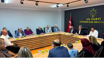 AK Parti Akşehir İlçe Teşkilatı’nda vefa ve birlik vurgusu