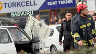 Konya'da zincirleme kaza