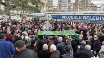 Konya’nın hayırsever ismi Sayar’a son görev