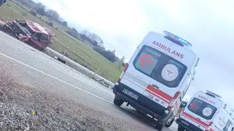 Antalya–Beyşehir yolunda korkutan kaza