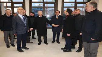 Vali Akın, yeni okul çalışmlarını inceledi