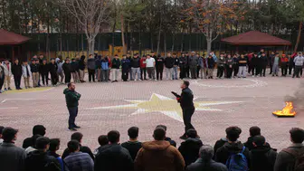 Okulda yangın tatbikatı ve bilgilendirme gerçekleştirildi