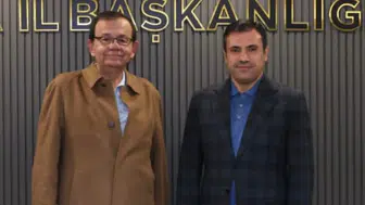 Feyzullah Ertaş’tan Başkan Özgökçen’e Ziyaret