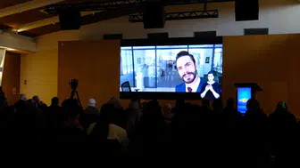 Görme engellilere sesli betimlemeli film etkinliği