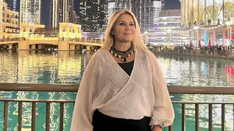 Serpil Öğretmen tatilde rotayı Dubai ve Abu Dabi’ye çevirmiş