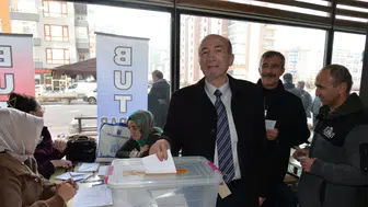 Osman Alp, Konya Tüp Bayii ve Satıcıları Odası’nda güven tazeledi