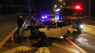 Adana’da otomobil ile TIR çarpıştı: 1 ölü