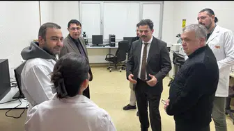 S.Ü Rektörü yerinde inceledi: Tıp Fakültesi'nde yeni dönem!