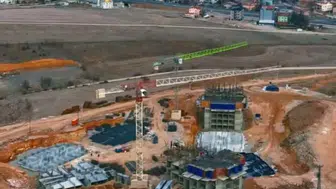 Konya'da 303 konutluk TOKİ hızla yükseliyor!