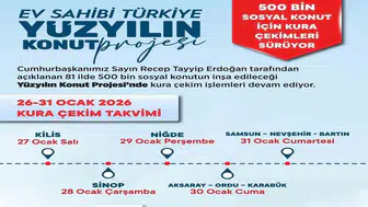 Yüzyılın Konut Projesi’nde anahtarlar sahiplerini buluyor