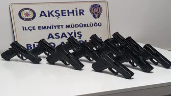 Konya'da silah kaçakçılığı operasyonunda 6 şüpheli tutuklandı