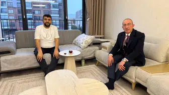 Başkan Kavuş hasta muhtarı unutmadı