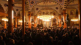 Kapı Camii Miraç Kandili’nde doldu taştı