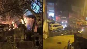 Gecekonduda yangın: 1 ölü 1 yaralı