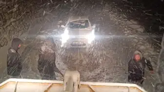 Hadim'de kar alarmı!