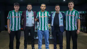 Konyaspor’da 3 genç isim profesyonel oldu