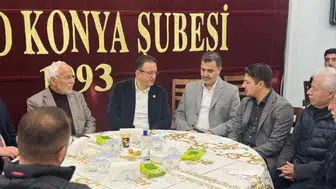 Konya siyasetinde acı günde dayanışma!