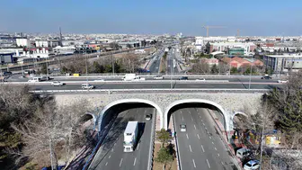 Marangozlar Köprülü Kavşağı hizmet vermeye başladı