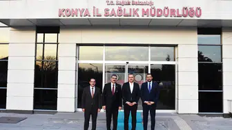 Konya sağlık yatırımları masada: Prtokolden kritik görüşme!