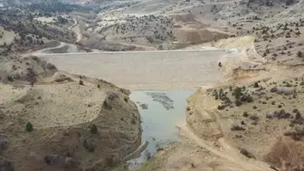 Selçuklu Tepekent Barajı'nda su tutuldu