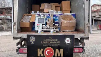 670 kilo kaçak tütün ile 483 bin makaron ele geçirildi