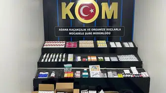 Ruhsatsız muayenehanede yüzlerce kaçak ilaç ele geçirildi