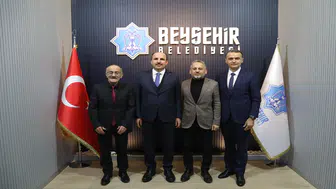 Başkan Altay Beyşehir ve Derebucak Belediyelerini ziyaret etti