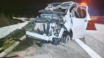 Takla atan zırhlı araçtaki 11 külçe altın kayboldu