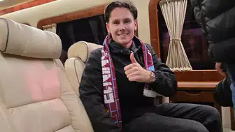 Trabzonspor’un yeni transferi Lovik'e coşkulu karşılama