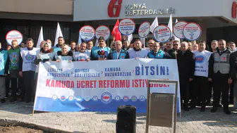 Memur-Sen Konya’dan Maliye önünde net mesaj: Gelirde adalet istiyoruz!