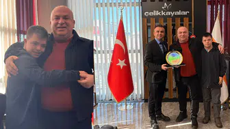 ALİ KAYA’YA ÇOK ÖZEL ZİYARET