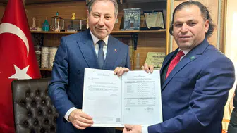 Konya'da güven tazeleyen oda başkanı mazbatasını aldı!